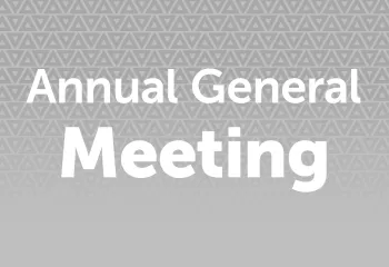 Graphic with text Annual General Meeting