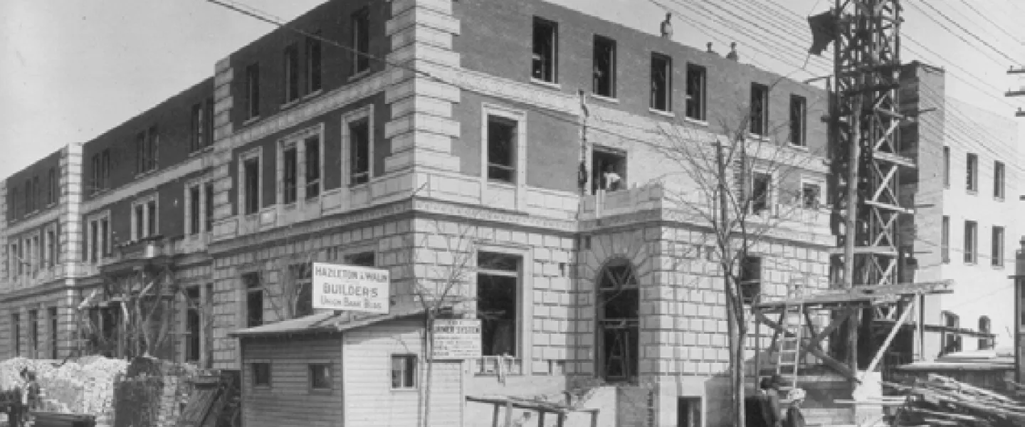 May 3, 1912 Construction of the Downtown Y