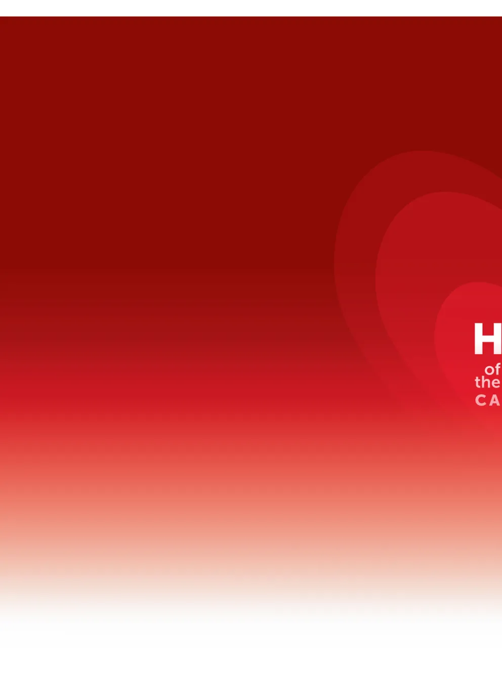 Logo for Heart of the City Campaign on a Red Background