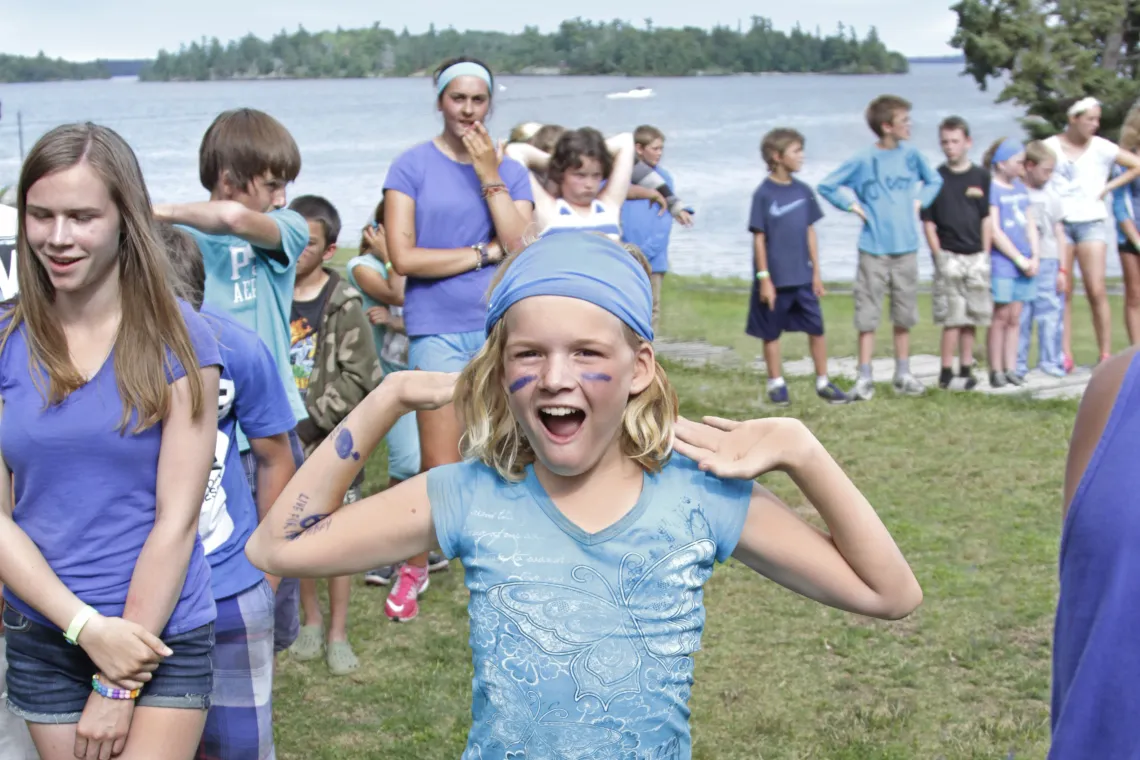 School Group at Camp Stephens