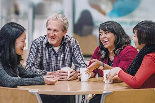 Group of Adults Talking